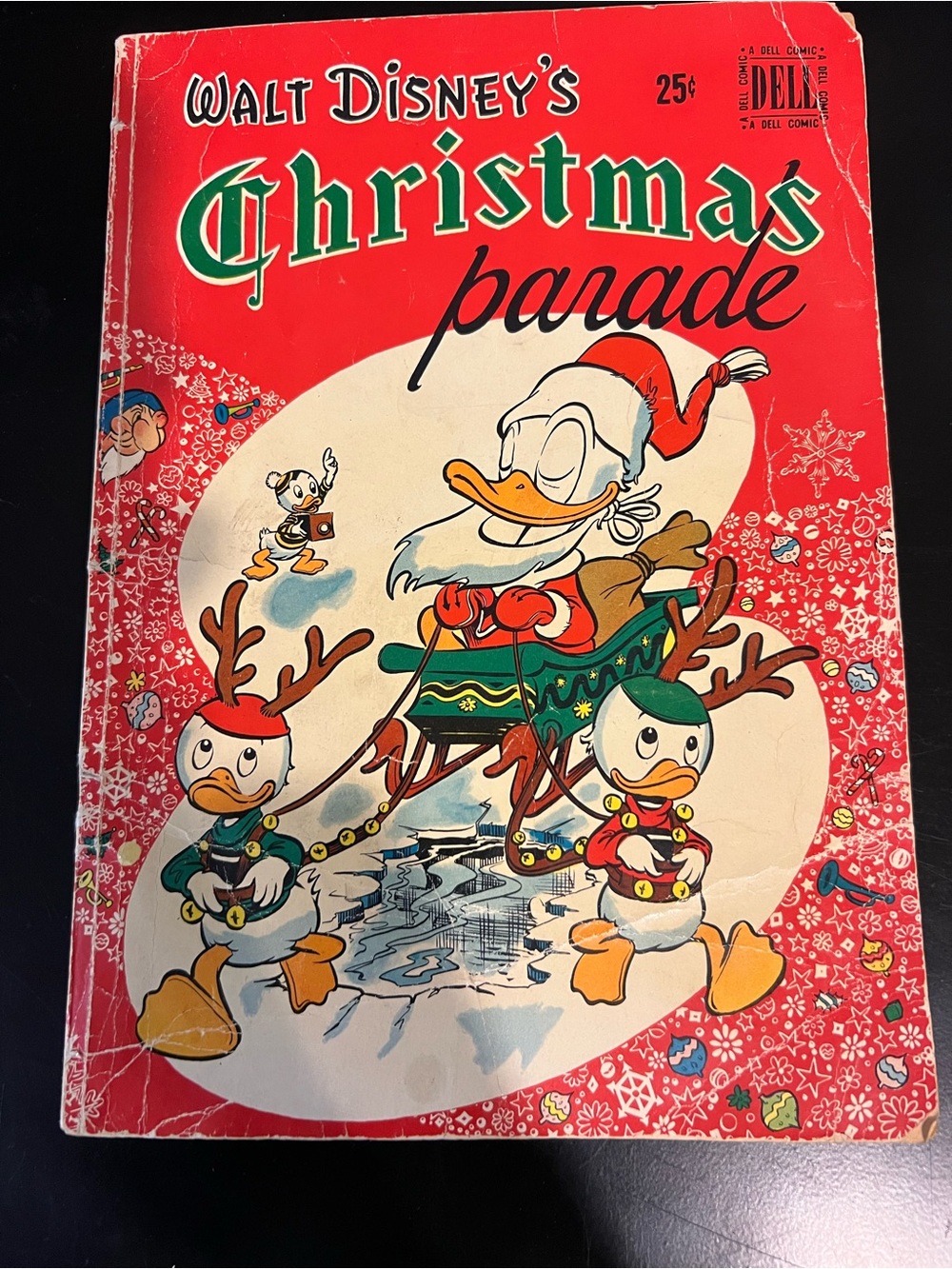 Disney Christmas Parade Holiday Party Book - Red 1949